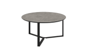Couchtisch Massa CT, Beton-Nachbildung/dunkelgrau