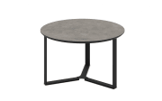 Couchtisch Massa CT, Beton-Nachbildung/dunkelgrau