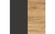 Mehrzweckschrank GW-Ameca, graphit/Eiche-Nachbildung, inkl. Softclose Funktion 