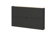 Schuhschrank GW-Ameca, graphit/Eiche-Nachbildung, inkl. Schuhkörbe