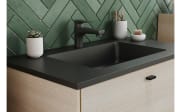Waschbeckenunterschrank Modesto, Eiche-Nachbildung, inkl. Waschbecken