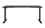 Schreibtisch GW-JET, graphit/schwarz