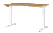 Schreibtisch GW-JET, Grandson-Eiche-Nachbildung/Weiß
