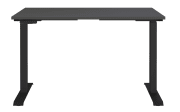 Schreibtisch GW-JET, graphit/schwarz