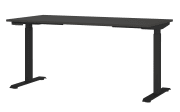 Schreibtisch GW-JET, graphit/schwarz