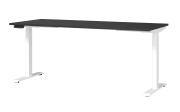 Schreibtisch GW-JET, graphit/weiß