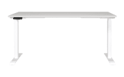 Schreibtisch GW-JET, lichtgrau/weiß