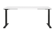 Schreibtisch GW-JET, weiß/schwarz