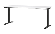 Schreibtisch GW-JET, weiß/schwarz