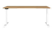 Schreibtisch GW-JET, Grandson-Eiche-Nachbildung/weiß