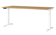 Schreibtisch GW-JET, Grandson-Eiche-Nachbildung/weiß
