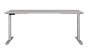 Schreibtisch GW-JET, kaschmir/silberfarbig