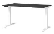 Schreibtisch GW-JET, graphit/weiß