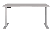Schreibtisch GW-JET, Kaschmir/silberfarbig