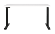 Schreibtisch GW-JET, weiß/schwarz