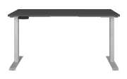 Schreibtisch GW-JET, graphit/silber