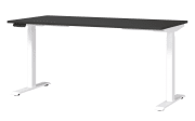 Schreibtisch GW-JET, graphit/weiß