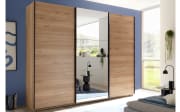 Schwebetürenschrank Bravo/Aschau, Eiche-Nachbildung, 270 x 210 cm