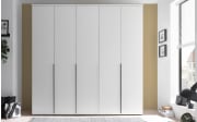 Drehtürenschrank Kevo, weiß, 225 x 225 cm