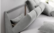 Boxspringbett Toledo 3, grau, 180 x 200 cm
