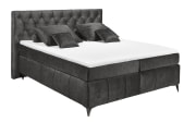 Boxspringbett Pembroke 8, espresso, 180 × 200 cm