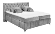 Boxspringbett Pembroke 8, grey, 180 × 200 cm