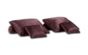 Kissen- Set 6-teilig, aubergine