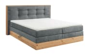 Boxspringbett Preston 6, stone, 180 x 200 cm