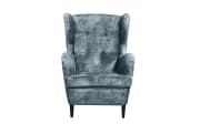 Sessel Oskar 3, smoke blue