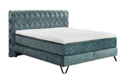 Boxspringbett Taomina, mint, 180 x 200 cm
