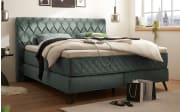 Boxspringbett Taomina, mint, 180 x 200 cm