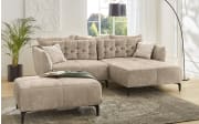 Wohnlandschaft Salo, beige, inkl. Kissen
