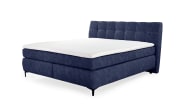 Boxspringbett Gitta 180, dunkelblau, 180 x 200 cm