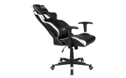 Gaming Stuhl G-10, Kunstleder, schwarz/weiß