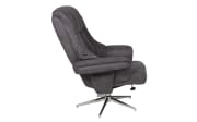 Relaxsessel mit Hocker Burnaby, anthrazit, inkl. Relaxfunktion