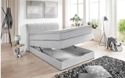 Boxspringbett BX1440 Modesto, grau, 140 x 200 cm