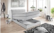 Boxspringbett BX1440 Modesto, grau, 100 x 200 cm