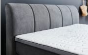 Boxspringbett BX2120 Malin, grau, 180 x 200 cm