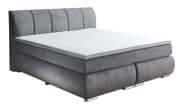 Boxspringbett BX2120 Malin, grau, 180 x 200 cm