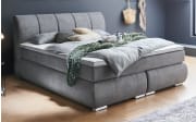 Boxspringbett BX2120 Malin, grau, 180 x 200 cm