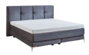 Boxspringbett BX2070 Gadsby, anthrazit, 180 x 200 cm