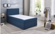 Boxspringbett Aspen, blau, 120 x 200 cm
