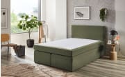 Boxspringbett Aspen, grün, 140 x 200 cm