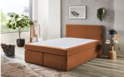 Boxspringbett Aspen, terra, 160 x 200 cm