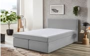 Boxspringbett Aspen, silber, 180 x 200 cm