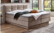 Boxspringbett BX2110 Portage, natur, 180 x 200 cm, Wendematratze Härtegrad 3 und 4