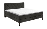 Boxspringbett BX2180 Rockaway, anthrazit, 180 x 200 cm