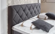Boxspringbett BX2180 Rockaway, anthrazit, 180 x 200 cm