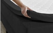 Boxspringbett BX2280 Jeff, schwarz, 140 x 200 cm