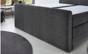 Motor-Boxspringbett BX2440 Lockport, anthrazit, 180 x 200 cm
